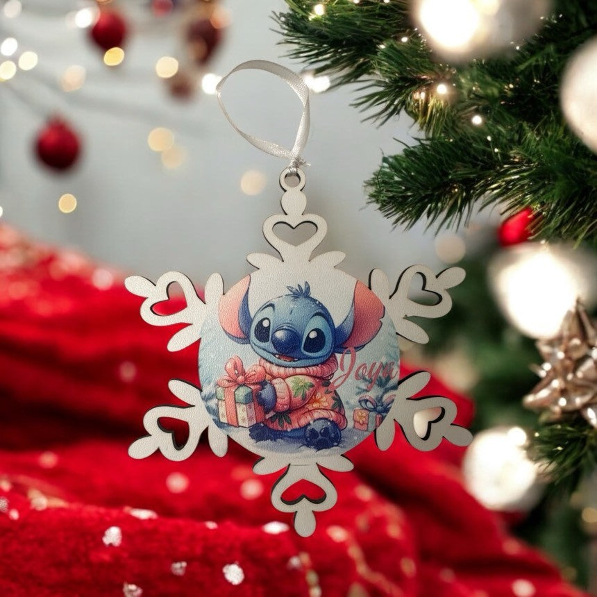 Weihnachtsbaumschmuck - personalisiert mit deinem Lieblingscartoon Bild