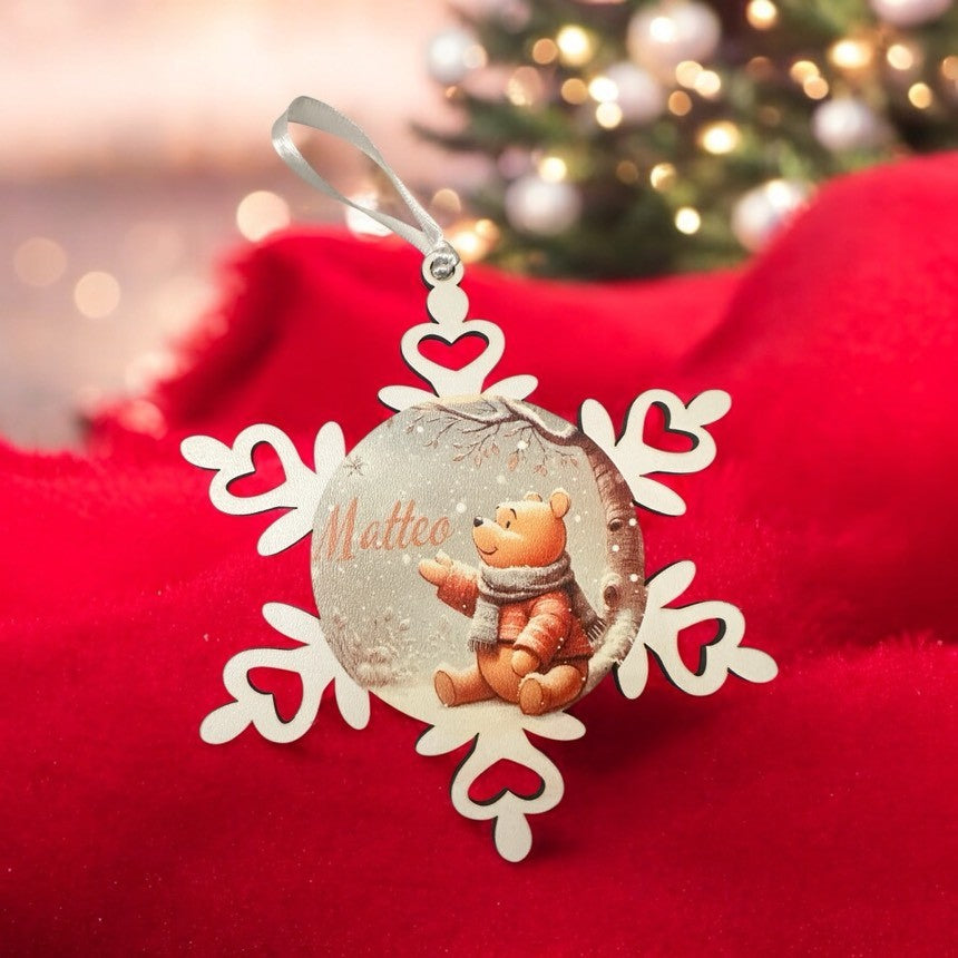 Weihnachtsbaumschmuck - personalisiert mit deinem Lieblingscartoon Bild