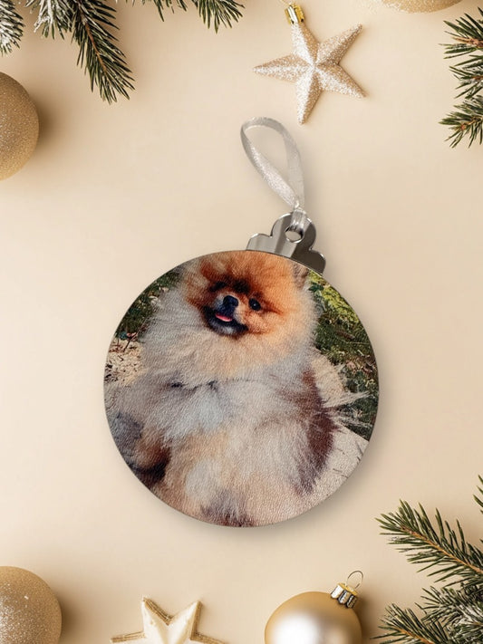 Weihnachtsbaumschmuck - personalisiert mit Foto