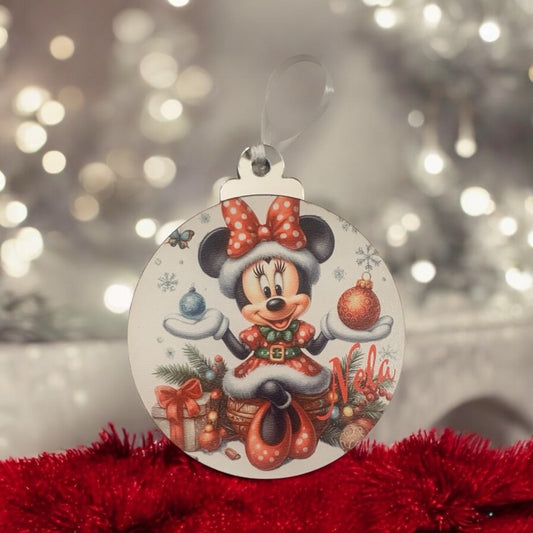 Weihnachtsbaumschmuck - personalisiert mit deinem Lieblingscartoon Bild