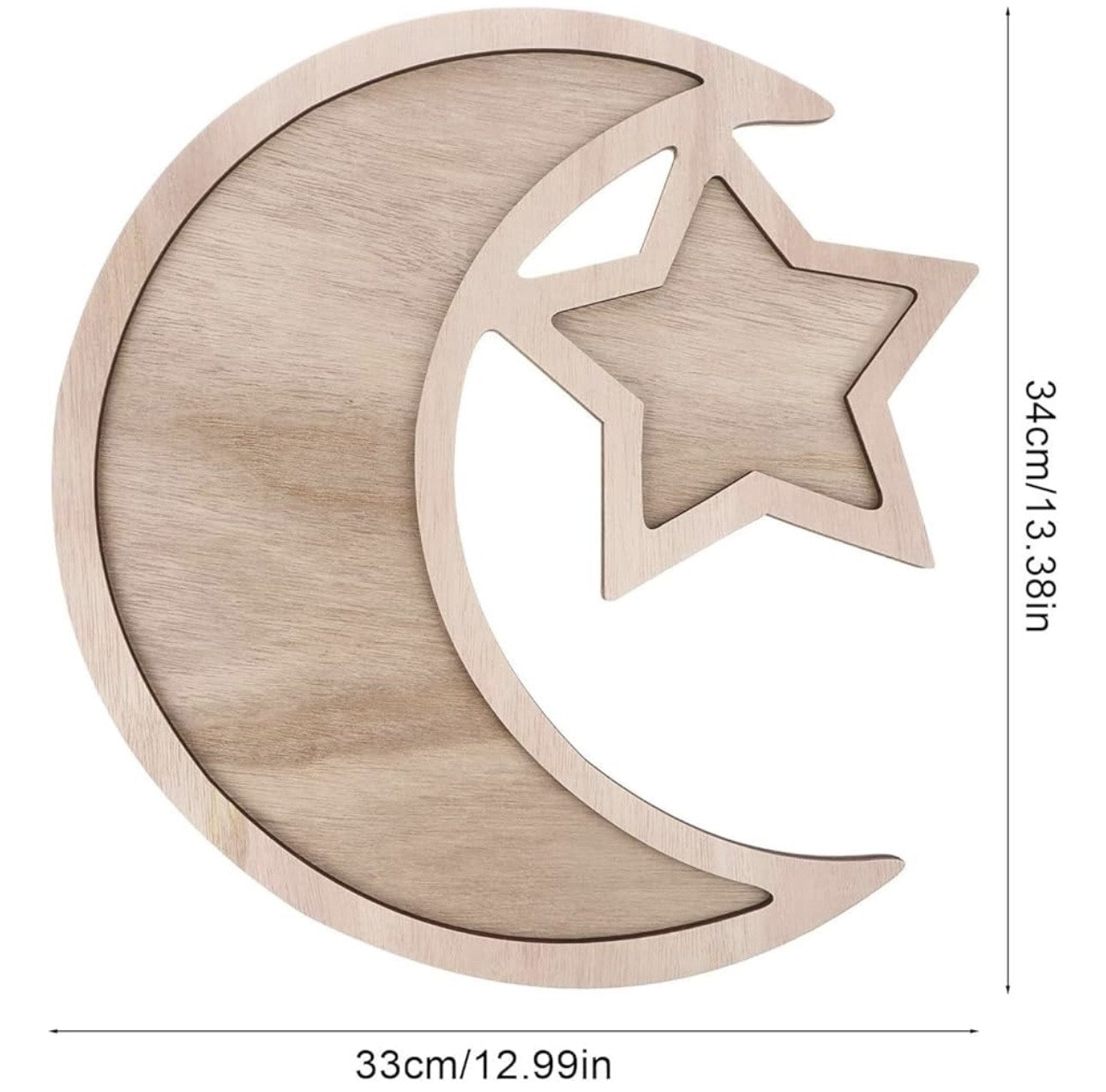 Tablett für das Dessert an Ramadan