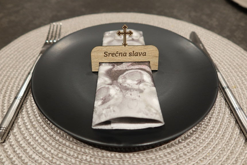Serviettenhalter "Srecna Slava"