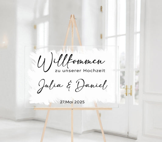 Willkomensschild